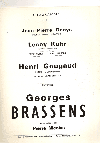 Georges Brassens au Théâtre du Gymnase de Marseille